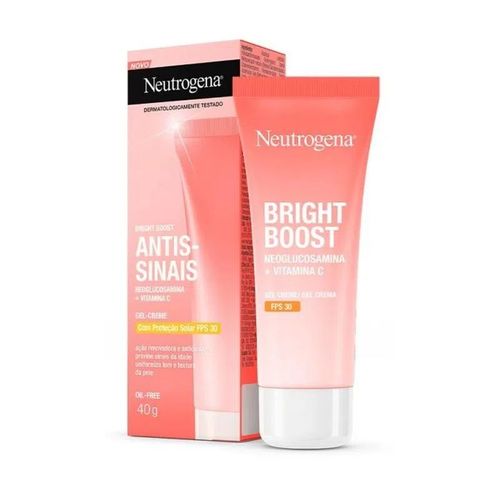 Gel Hidratante Facial Neutrogena Bright Boost FPS30 - 40g