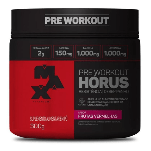 Horus Frutas Vermelhas Max Titanium - 300g