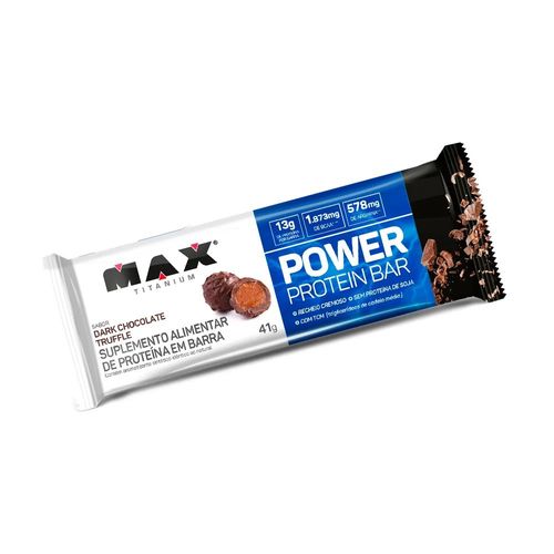 Barra de Proteína Power Protein Sabor Dark Chocolate Truffle - 41g