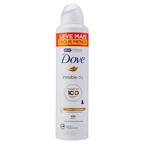 Desodorante Dove Aerosol Invisible Dry 48h 250ml