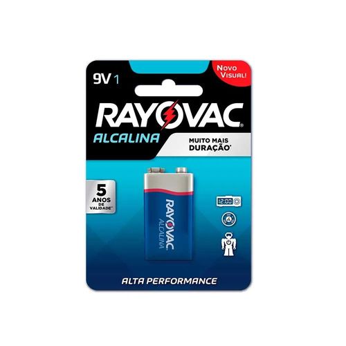Pilha Rayovac Alcalina AA com 4 unidades