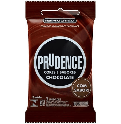 Preservativo Prudence Chocolate - 3 Uni