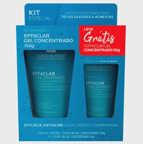 Kit Gel de Limpeza Effaclar Concentrado 150g + 50g