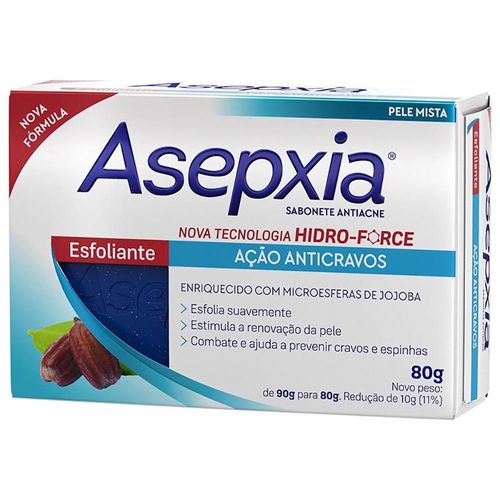 Sabonete Asepxia Esfoliante - 80g