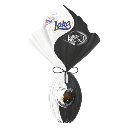 Ovo de Páscoa Lacta Diamante Negro e Laka - 500g