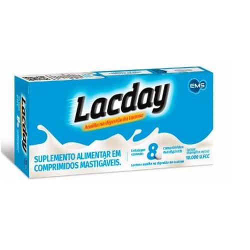 Lacday 10.000 FCC - 8 Comprimidos
