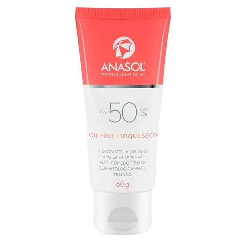 Protetor Solar Facial Anasol FPS50 - 60g