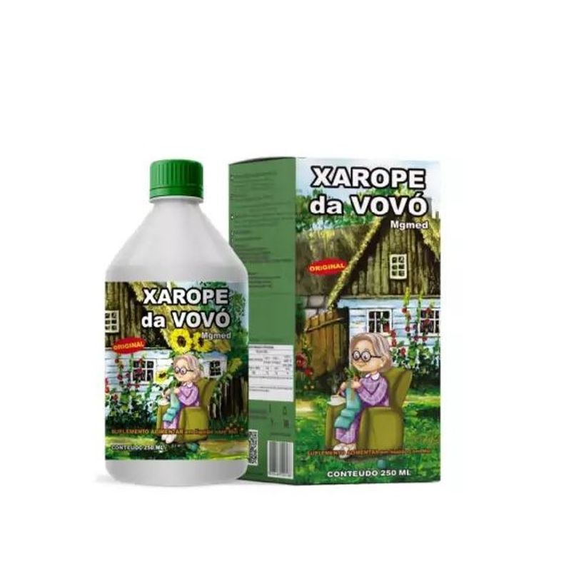 Xarope da Vovó Pneumonia, Bronquite Alérgica, Garganta 250ML - Flora  Natural - Xarope de Bordo / Maple Syrup - Magazine Luiza