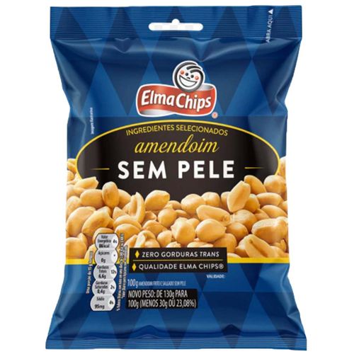 Amendoim Sem Pele Elma Chips - 100g