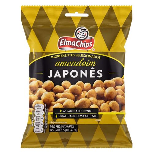 Amendoim Japonês - Elma Chips - 145g