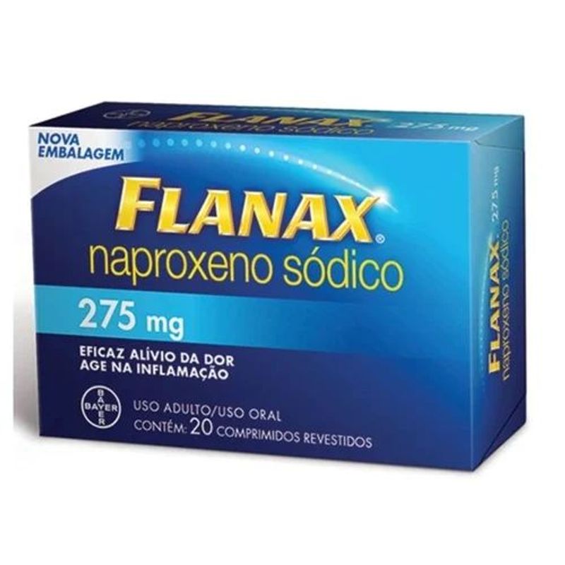 Flanax 275mg - 20 comprimidos