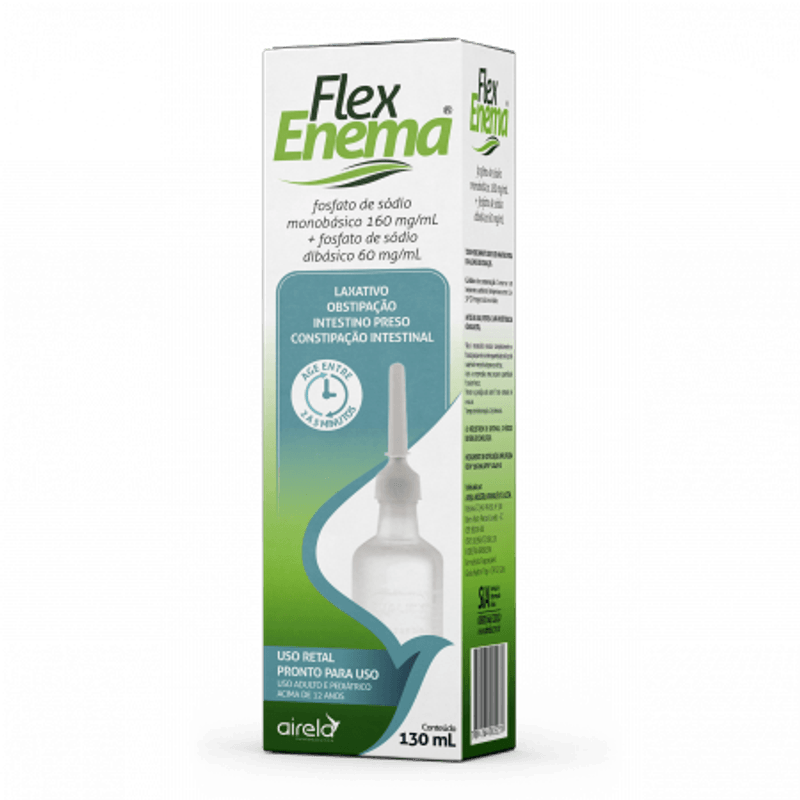 Flexenema Solução de Uso Retal - 130ml
