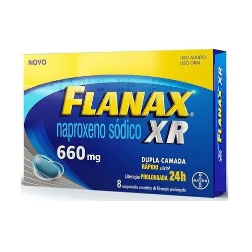 Flanax XR 660mg com 8 Comprimidos - Bayer