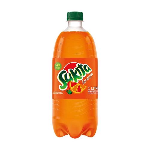 Refrigerante Sukita Laranja Pet 1Lt