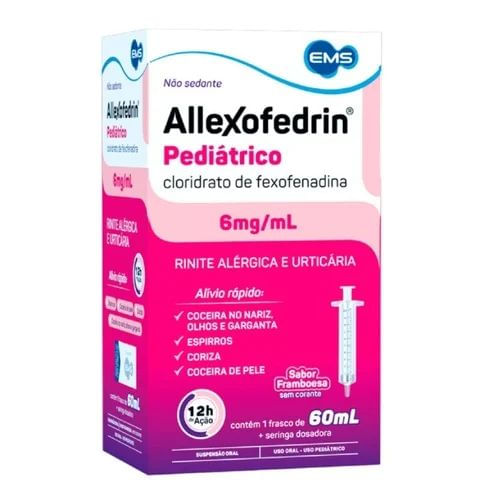 Allexofedrin Pediátrico 6mg - 60ml