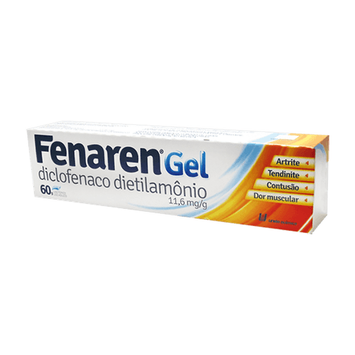 Fenaren Gel 11,6mg/g com 60g - União Química