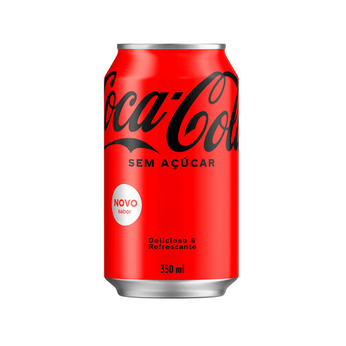 Refrigerante Coca-Cola Sem Açúcar - 350ml