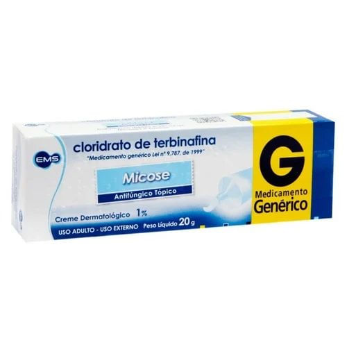 Cloridrato de Terbinafina Creme 20g - EMS Genérico