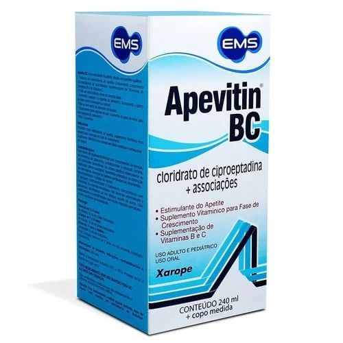 Apevitin BC Xarope com 240ml - Ems