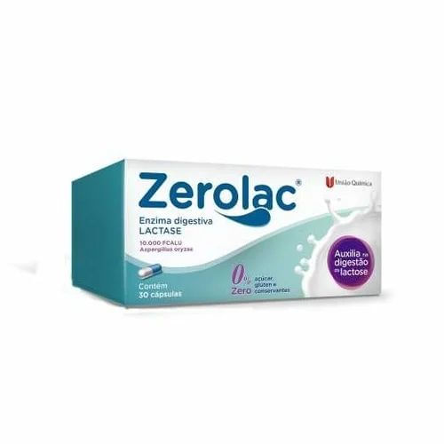 Zerolac 10.000FCC com 30 Cápsulas - União Química