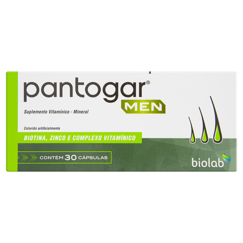 Pantogar Men - 30 Cápsulas