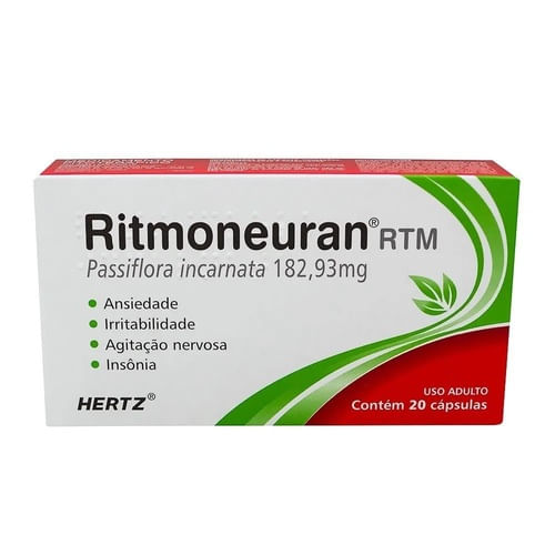 Ritmoneuran RTM com 20 Cápsulas - Hertz