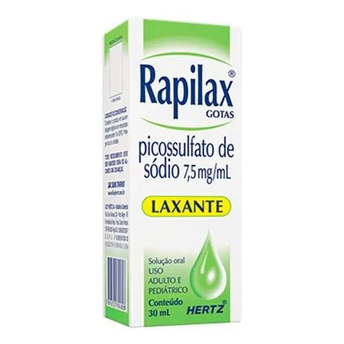 Rapilax em Gotas com 30ml - Hertz