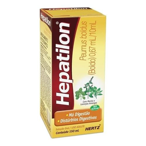 Hepatilon com 150ml - Hertz