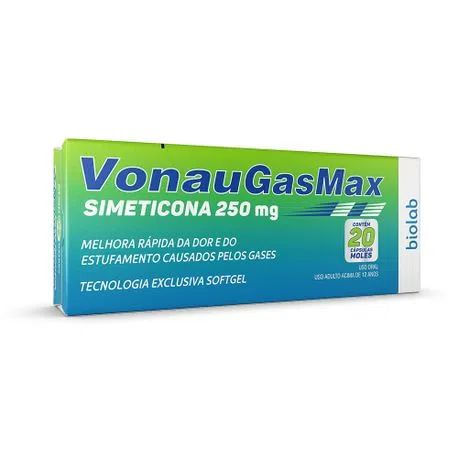 VonauGasMax 250mg Biolab 20 Cápsulas
