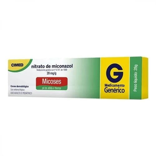 Nitrato de Miconazol Creme 28g - Cimed Genérico