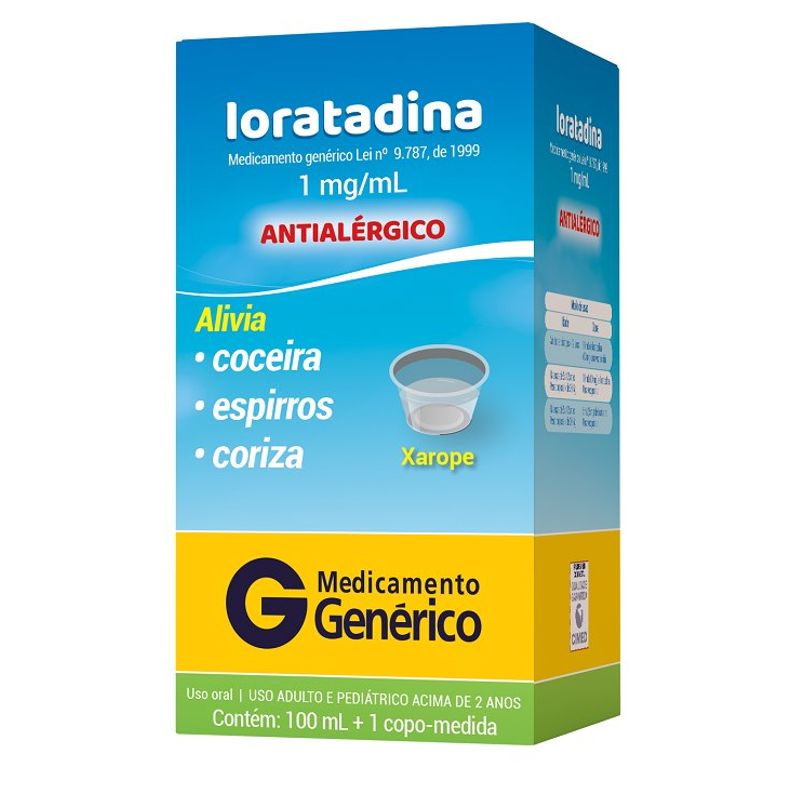 Loratadina 100ml - Cimed