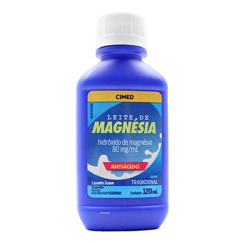 Leite de Magnésia Suspensão Oral 120ml - Cimed