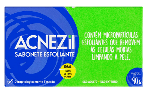 Acnezil Sabonete Esfoliante - 90g