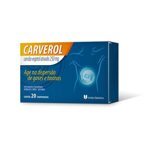 Carverol 250mg Acnase 20 Comprimidos