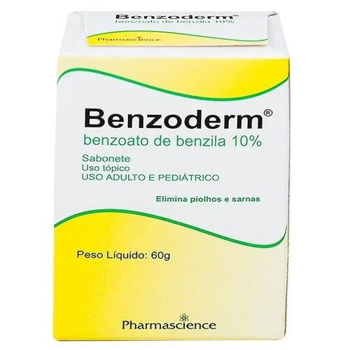 Benzoderm 10% Pharmascience Sabonete 60g
