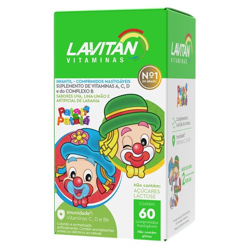 Lavitan Infantil com 60 Comprimidos - Cimed