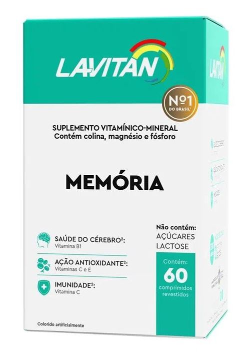 Lavitan Memória com 60 Comprimidos - Cimed