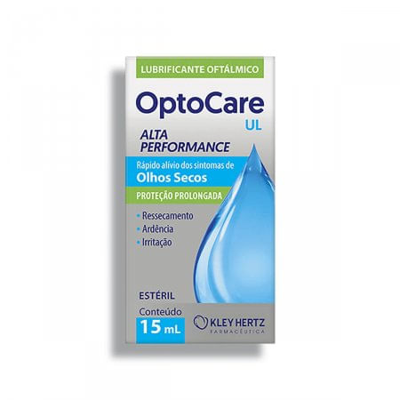 Colírio Optocare UL Lubrificante Oftálmico Hertz 15ml