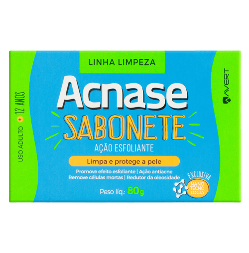 Acnase Clean Sabonete Esfoliante - 80g
