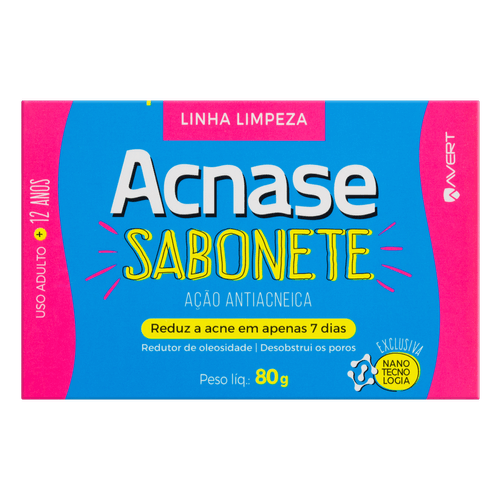 Acnase Clean Sabonete Antiacne - 80g