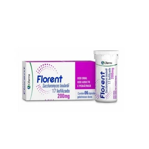 Florent 200mg Cifarma 6 Cápsulas