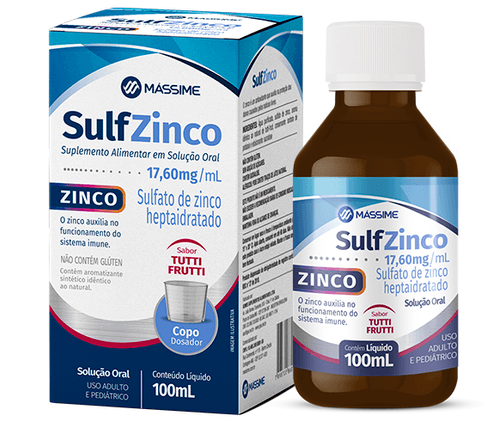 Sulf Zinco 17,6 mg - 100ml