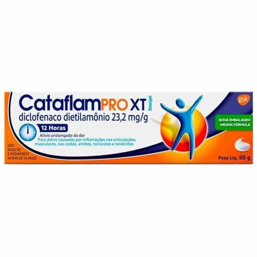 Cataflampro XT Emulgel com 50g - Novartis