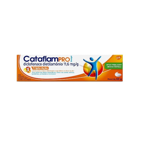 Cataflampro Emulgel com 60g - GSK