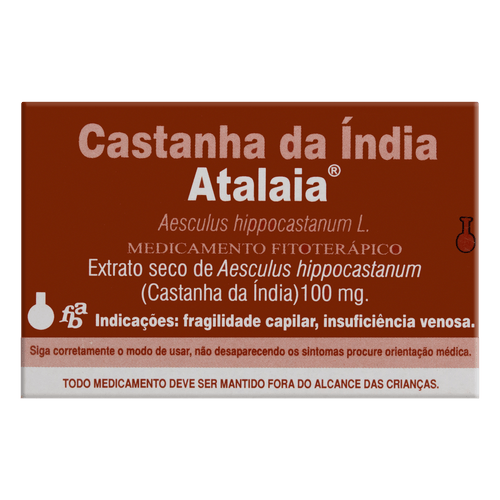 Castanha da Índia Atalaia - 30 cápsulas
