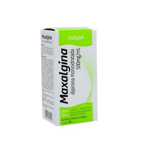 Maxalgina Gotas com 20ml - Natulab