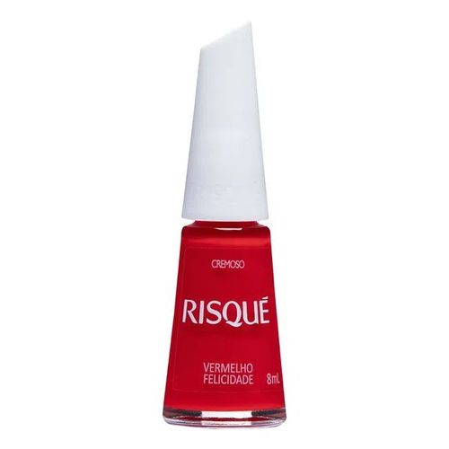 Esmalte Risqué - Vermelho Felicidade
