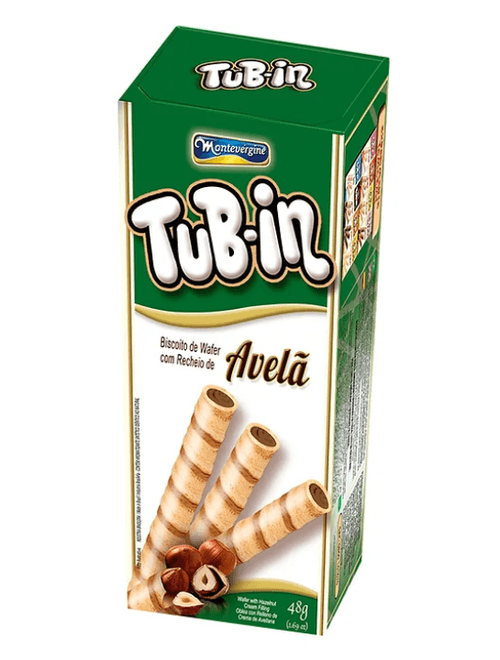 Tub-In com Recheio de Avelã 48g