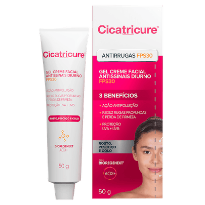 Cicatricure Gel Creme Antissinais FPS30 - 50g