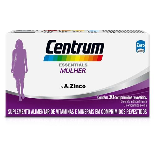 Centrum Essentials Mulher com 30 Comprimidos - GSK